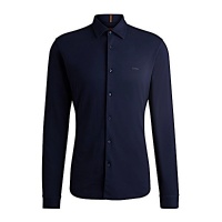 Hugo Boss overhemd Mysoft - Navy