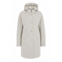 Covered jas Wilma - Pumice stone melange