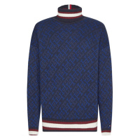 Tommy Hilfiger monogram roll neck-desert sky