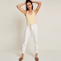 Para Mi broek Bobby - White