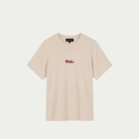 Elvira t-shirt Oui - Offwhite