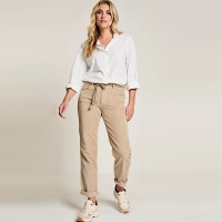 Para Mi broek Bobby corduroy - Beige marble