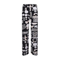 Batida broek 2405-Black luxe print