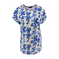 Fos Amsterdam top Tienus Daisy - Kobalt