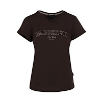Elvira t-shirt Brooklyn - Dark brown 