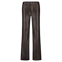 Red Button broek SRB4627 Colette Faux Leather - Brown
