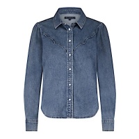 Red Button blouse SRB4604 Victoria - Midstone