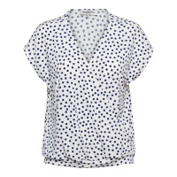 &Co Women top Lima - Offwhite multi