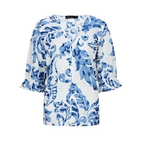 G-Maxx top Ophelia-Offwhite/light indigo