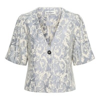 &Co Women jasje Ziva - Light Denim multi