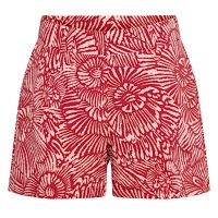 &Co Women short Posie flower - Stone Red multi