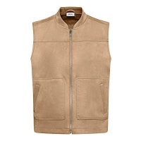 Cecil vest velour 220306 - Golden Camel