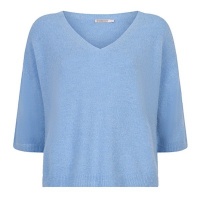 Esqualo sweater SP26-07007 - Pacific Blue