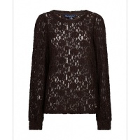 Red Button top SRB5068 - Lace Espresso