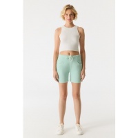 COJ Denim short Alice - Aqua Sky