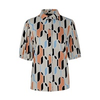 G-Maxx blouse Violet - Sand/Mango