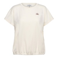 &Co Women t-shirt Tosca - Vanilla/Choco