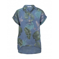 Bos Women blouse So44fiaa - Denim