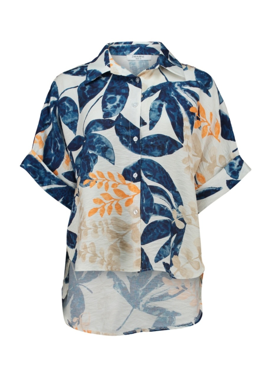 Bos Women blouse Em44maa - Navy