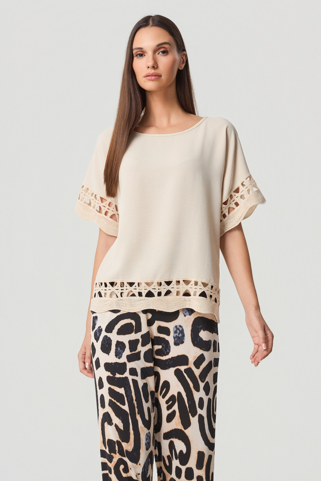 Batida top 2527-Cream