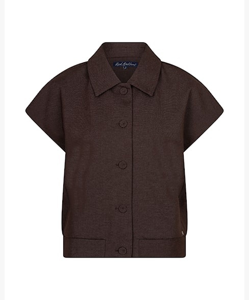 Red Button bomber SRB5127 - Espresso