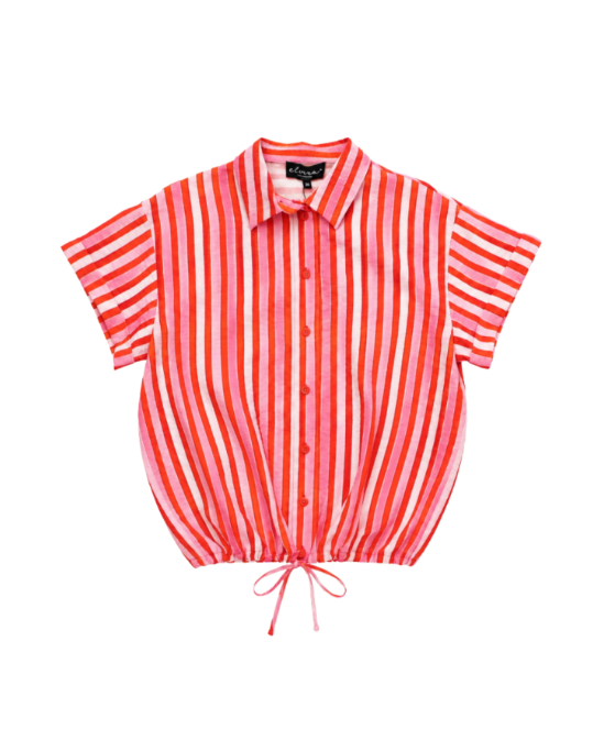 Elvira blouse Roos - Summer Stripes
