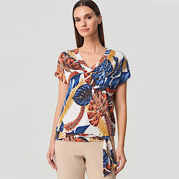 Batida top 2388 - Amber Print