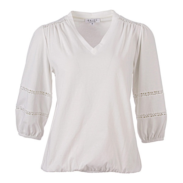 Enjoy top 183427 - Ecru