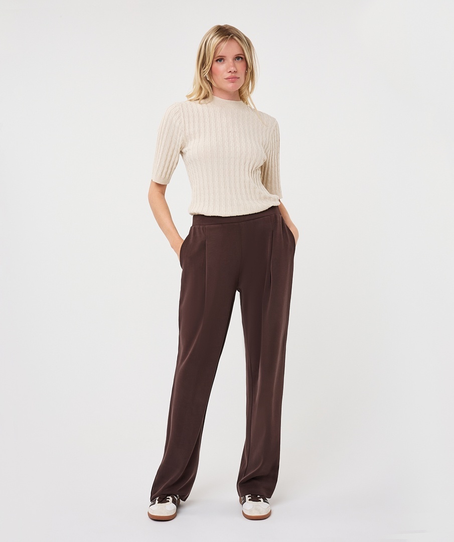 Esqualo top F26-02536 - Biscuit Esqualo top F26-02536 - Biscuit