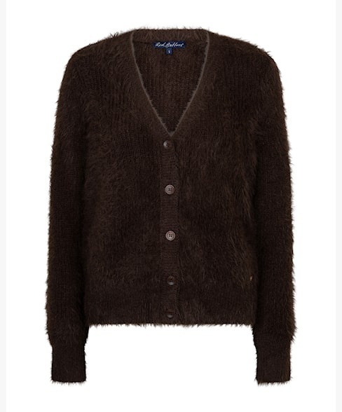 Red Button vest SRB5115 Fuzzy - Espresso