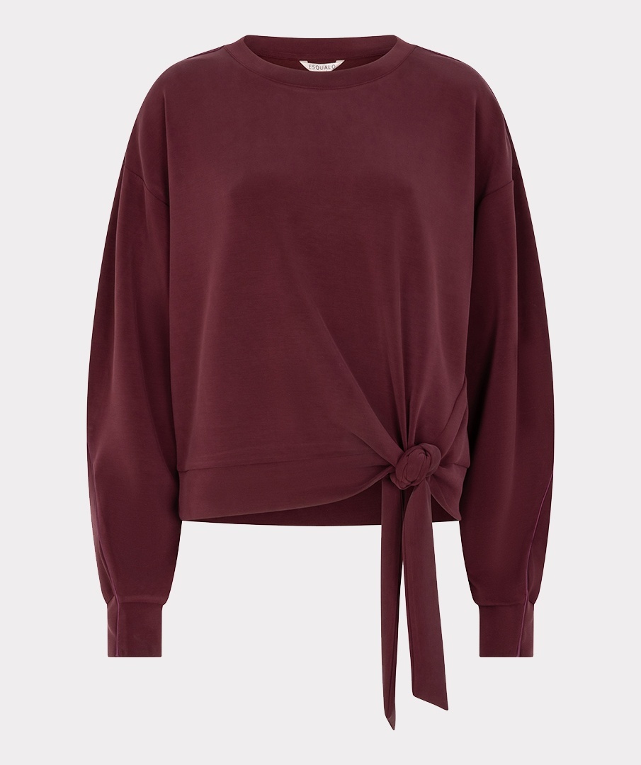 Esqualo sweater F26-05502 - Merlot