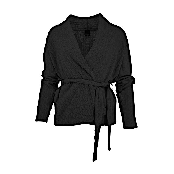 FOS vest Londa ajour - Zwart