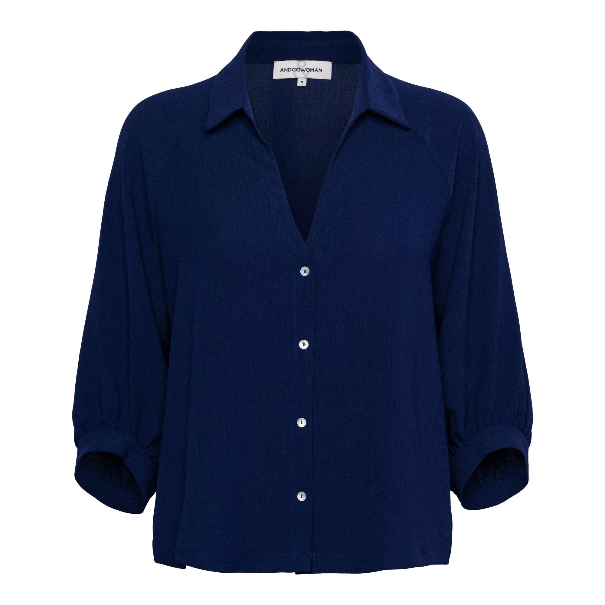 &Co Women blouse Marijke - Bl-ink Blue &Co Women blouse Marijke - Bl-ink Blue