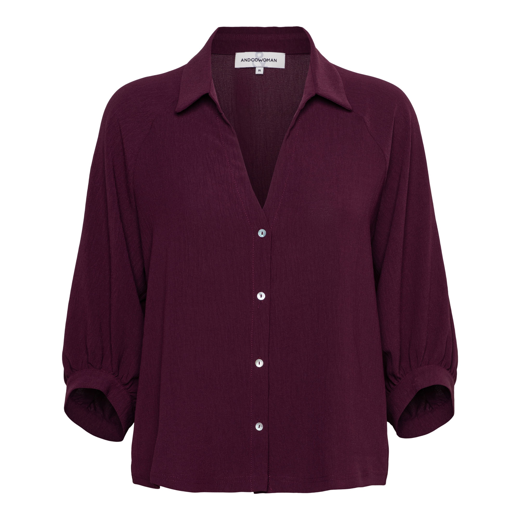 &Co Women blouse Marijke - Plum