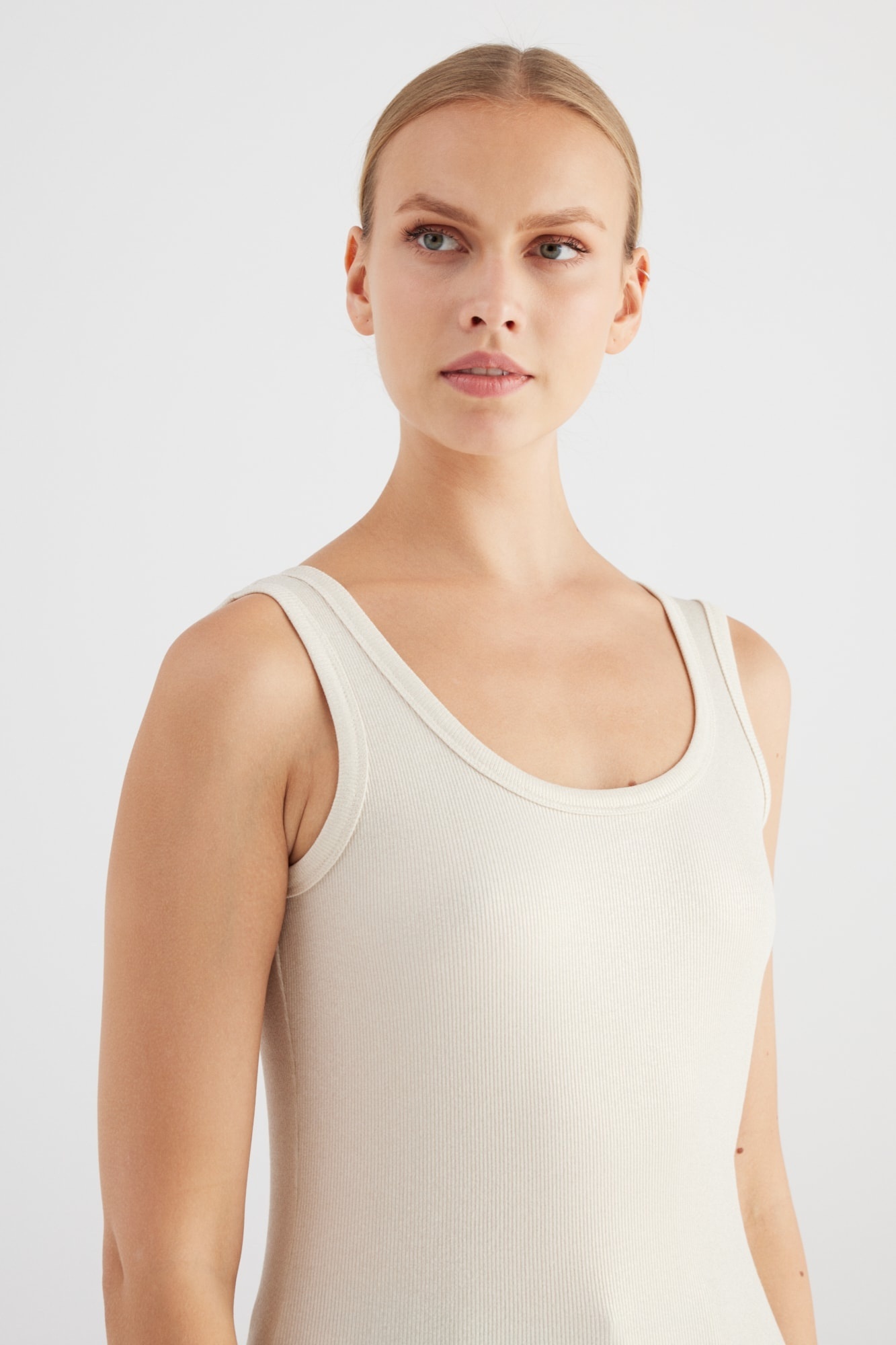 COJ Denim top Olivia - Gold Pearl COJ Denim top Olivia - Gold Pearl