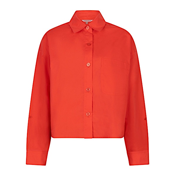 Esqualo blouse SP26-10016 - Chili Red