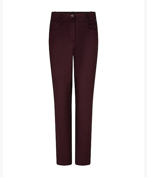 Red Button broek SRB5037 Diana smart - Burgundy Red Button broek SRB5037 Diana smart - Burgundy