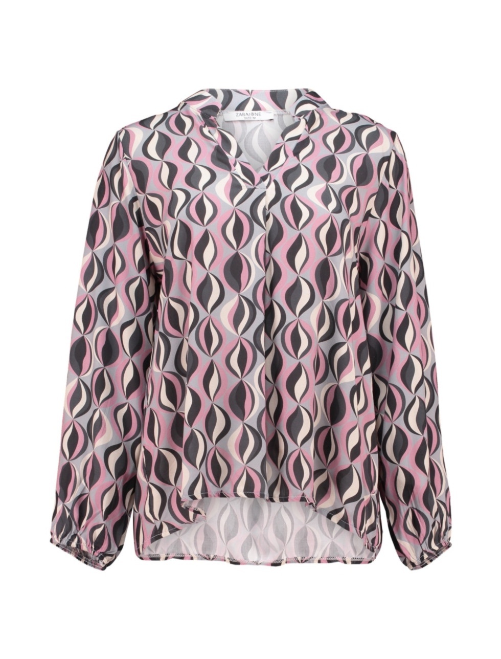 Bos Women blouse Pi44na-Lgrey