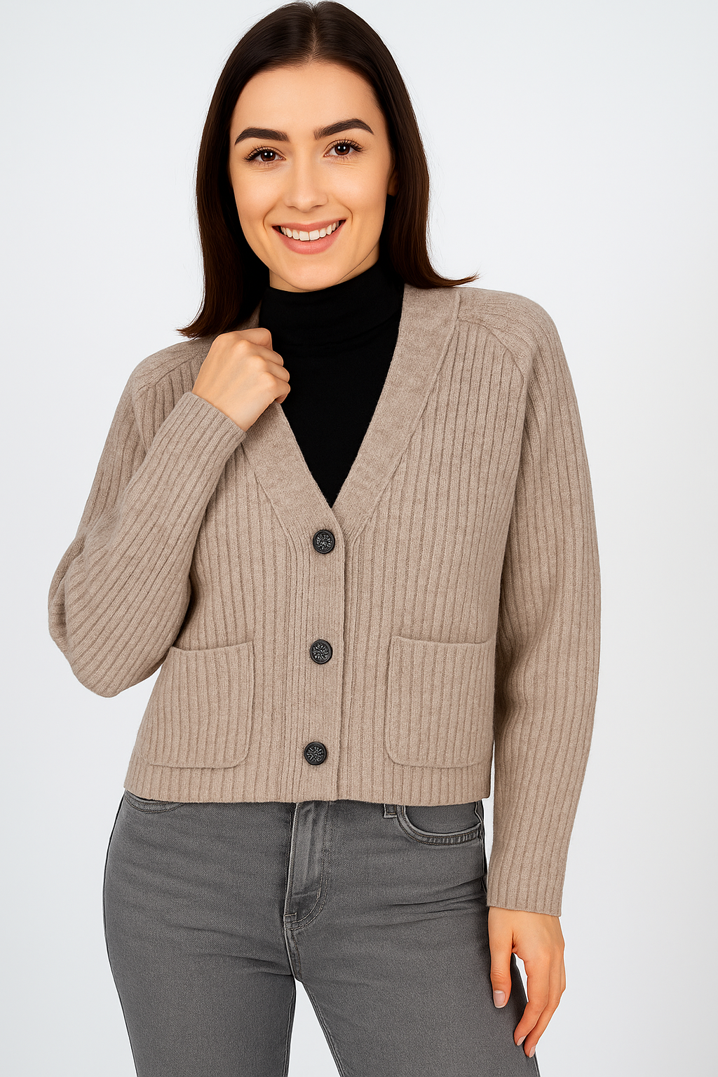 Bos Women vest 14330 - Fango mel Bos Women vest 14330 - Fango mel