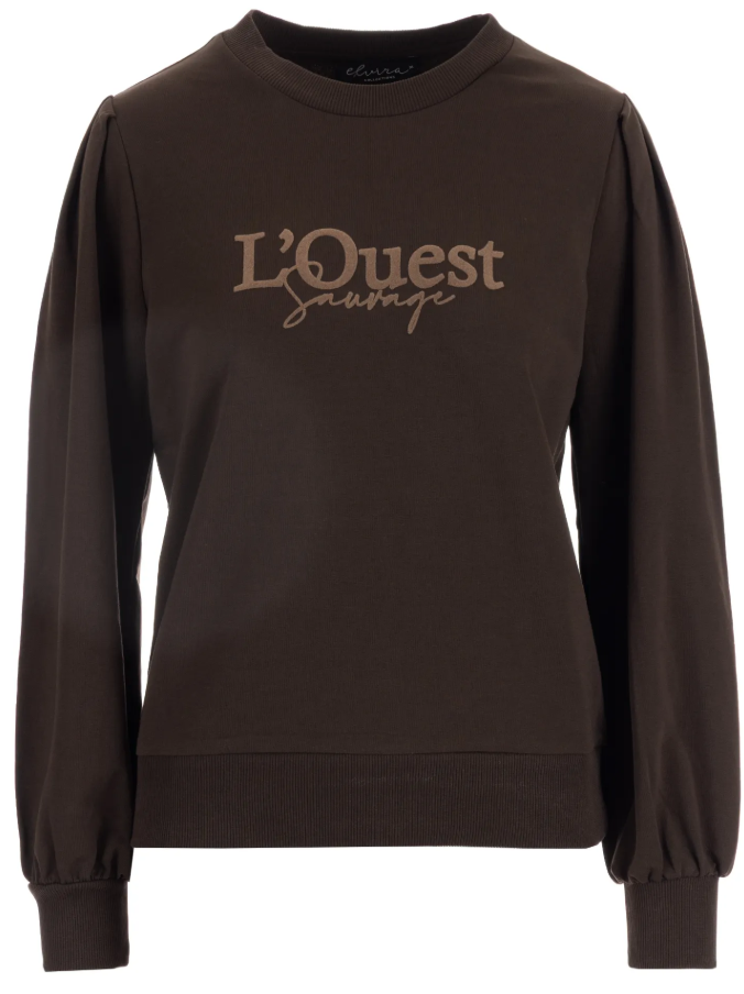 Elvira sweater L'Quest - Dark Coffee