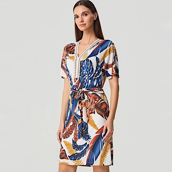Batida jurk 2446 - Amber Print