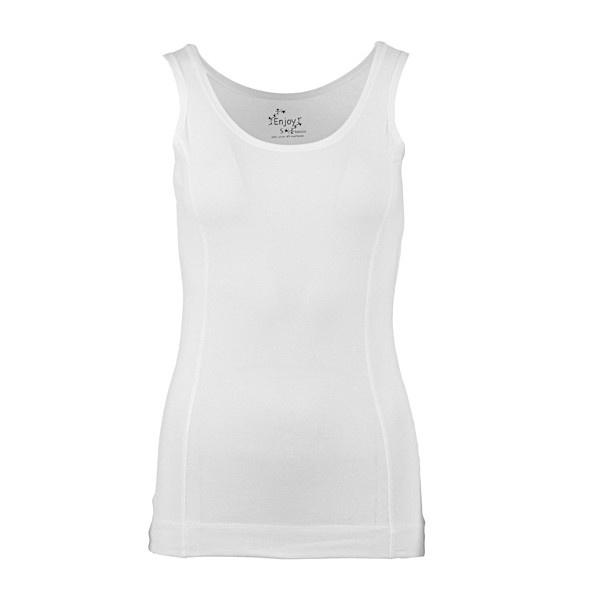 Enjoy singlet 181006 NOS - Wit Enjoy singlet 181006 NOS - Wit