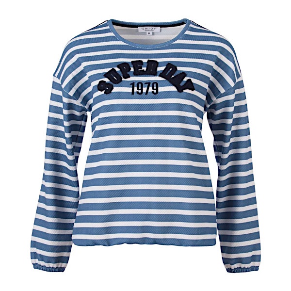 Enjoy sweater 183127 - licht Blauw