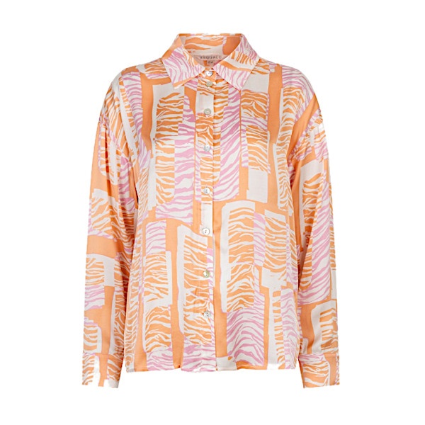 Esqualo blouse SP26-10030 - Print