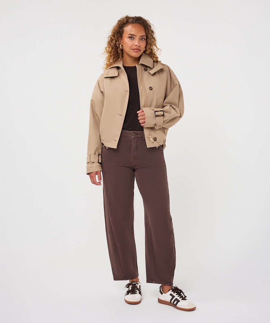 Esqualo broek F26-12513 - Cacao Esqualo broek F26-12513 - Cacao