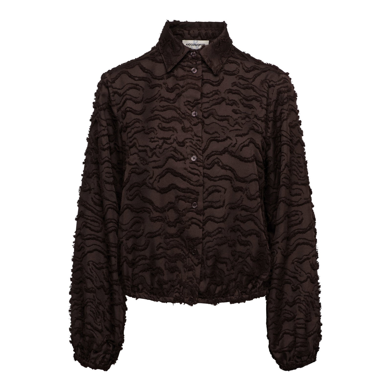 &Co Women blouse Wendelien - Chocolate