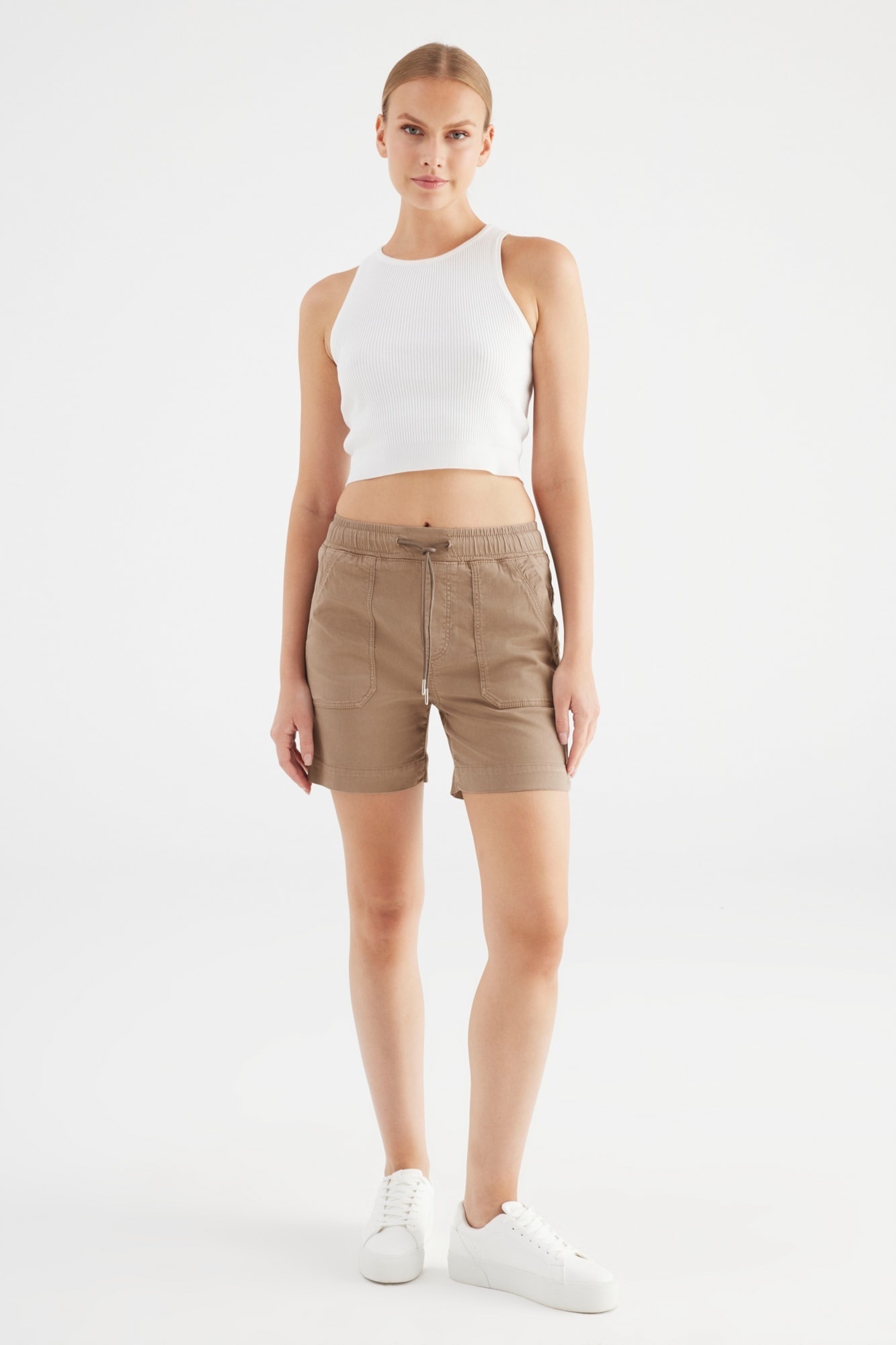 COJ Denim short Agnes - Moon Rock