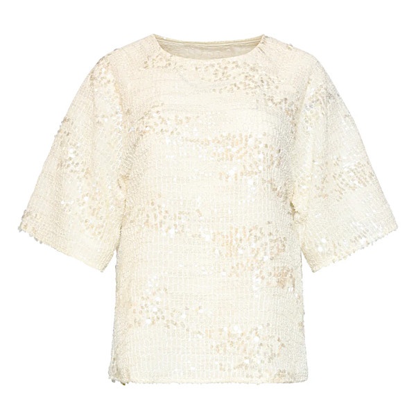 Smashed Lemon top 26324 - White/Silver