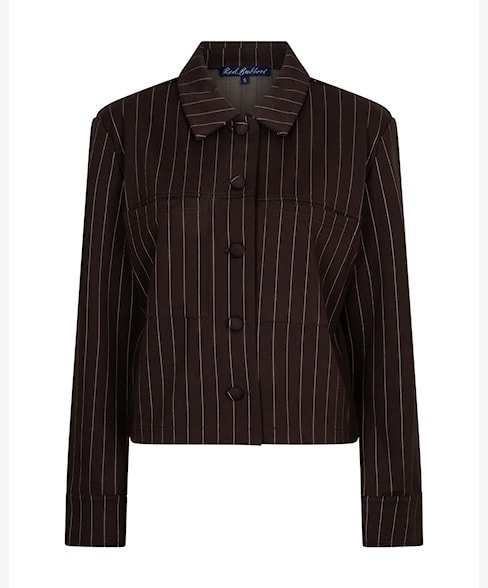 Red Button jasje SRB5028 punta pinstripe - Espresso