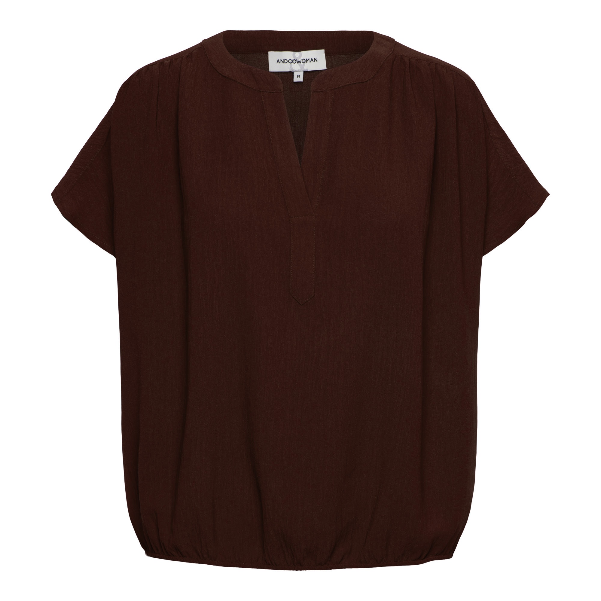 &Co Women top Nola - Chocolate